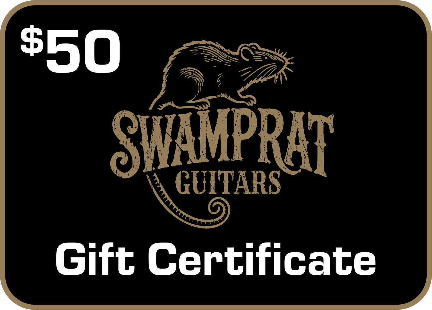 Swamp Rat Guitars Gift Cards